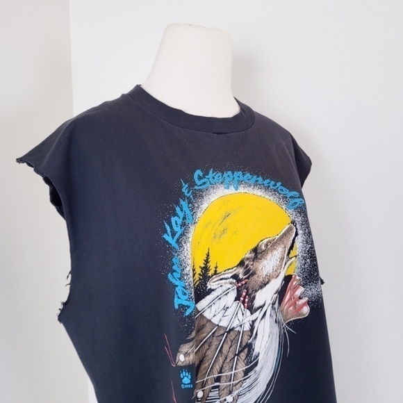 1993 Steppenwolf band tee t-shirt graphic music rock classic vintage muscle - Picture 2 of 11